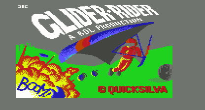 Glider Rider Title Screen